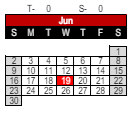 District School Academic Calendar for Haverhill Elementary School for June 2024