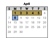 District School Academic Calendar for Brookview Elementary School for April 2024