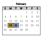 District School Academic Calendar for Brookview Elementary School for February 2024
