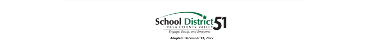 District School Academic Calendar for Grand Mesa Middle School