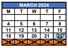 District School Academic Calendar for Earlington Heights Elementary School for March 2024