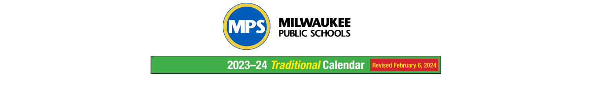 District School Academic Calendar for Project Excel Alternative