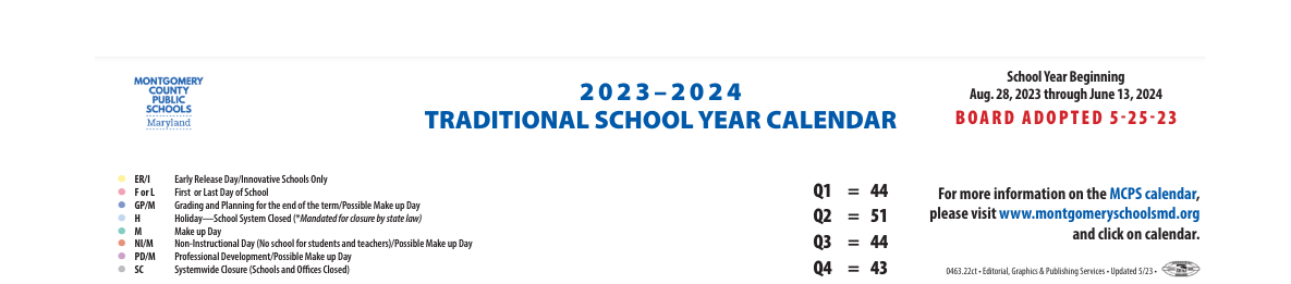 District School Academic Calendar Key for Roscoe R. Nix Elementary