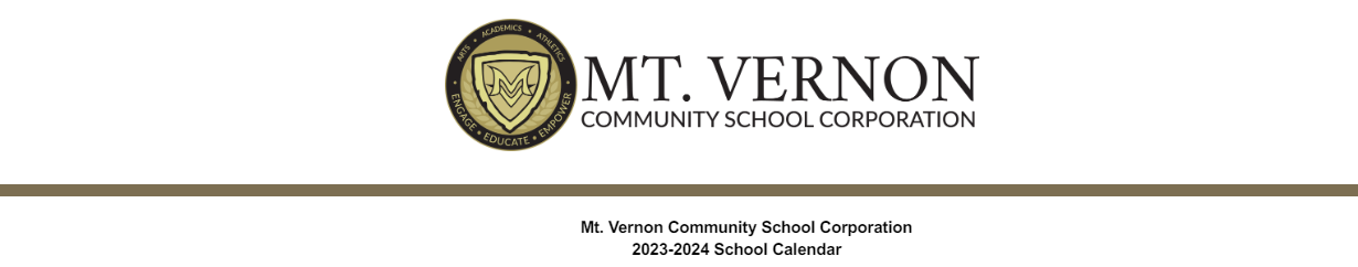 District School Academic Calendar Key for Mt Comfort Elementary School