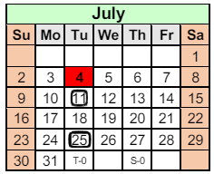 District School Academic Calendar for North View Elementary School for July 2023