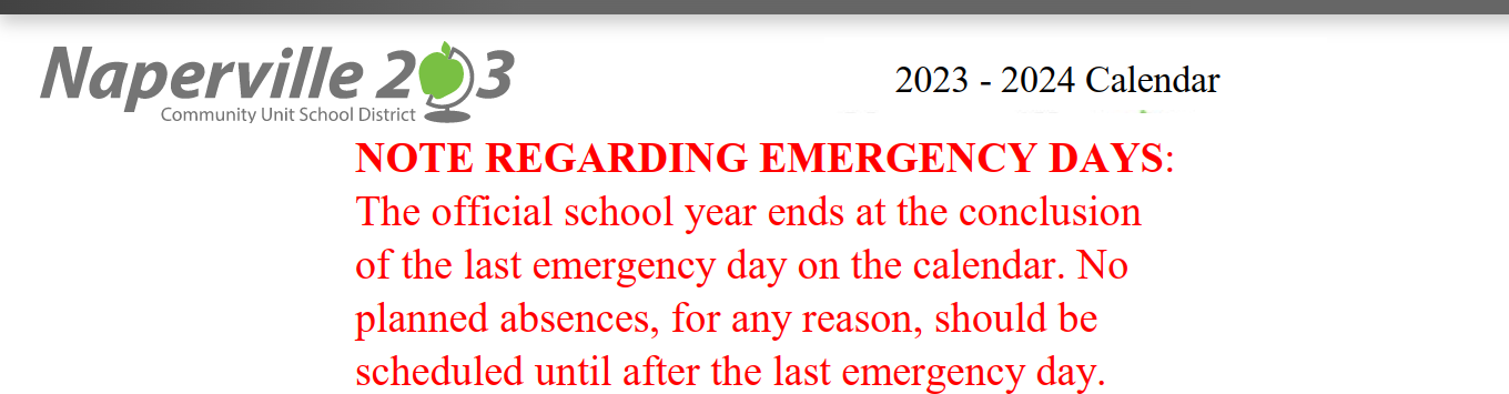 District School Academic Calendar Key for Steeple Run Elem School
