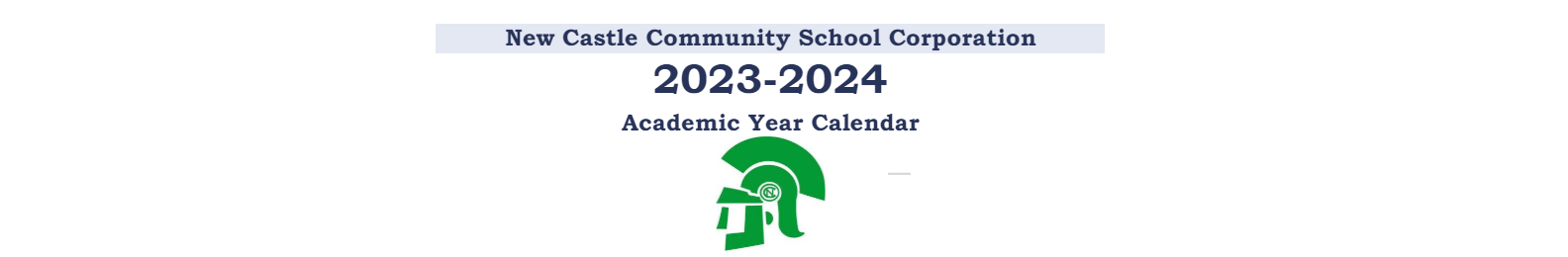 District School Academic Calendar for Parker Elementary School