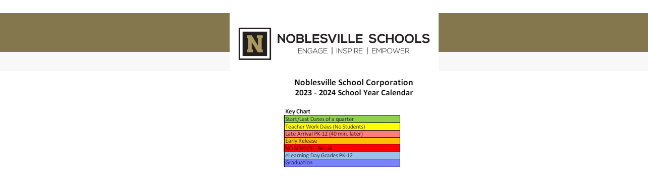 District School Academic Calendar Key for Hinkle Creek Elementary Sch