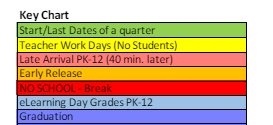 District School Academic Calendar Legend for Hinkle Creek Elementary Sch