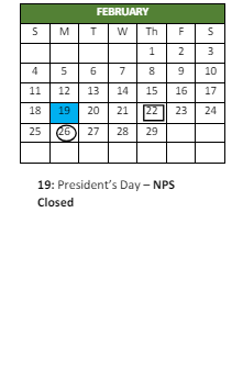 District School Academic Calendar for Larrymore ELEM. for February 2024
