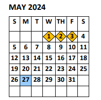 District School Academic Calendar for Liberty Middle School for May 2024