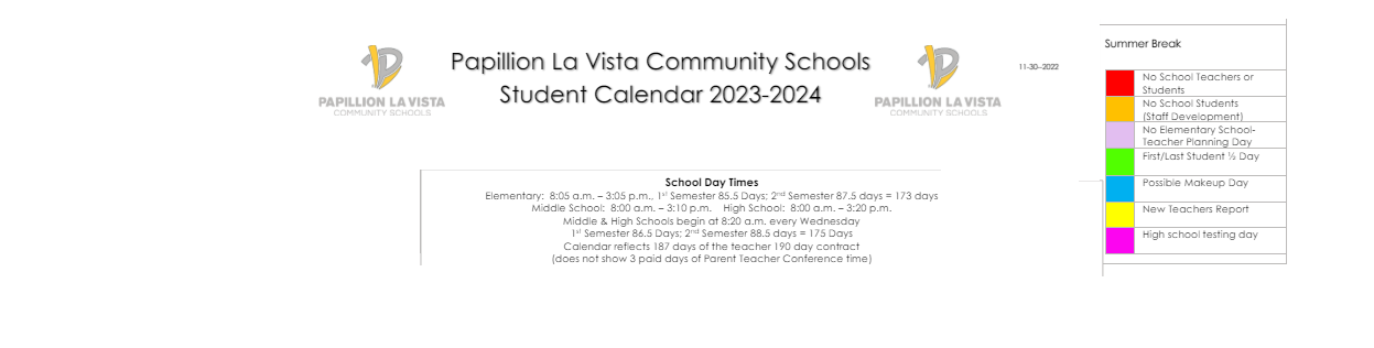 District School Academic Calendar Key for Ideal Alternative Ed Program