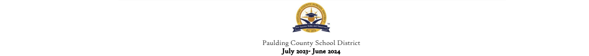 District School Academic Calendar for North Paulding Middle