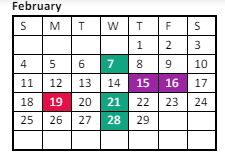 District School Academic Calendar for Desert Palms Elementary School for February 2024