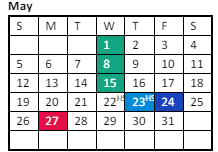 District School Academic Calendar for Desert Palms Elementary School for May 2024