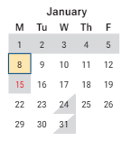 District School Academic Calendar for Phoenix Prep Academy for January 2024