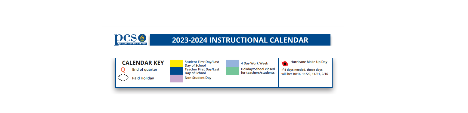 District School Academic Calendar Key for Westgate Elementary School