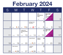 District School Academic Calendar for Frick Intl Studies Academy for February 2024