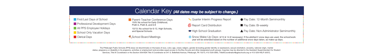 District School Academic Calendar Key for Chatham Elementary School