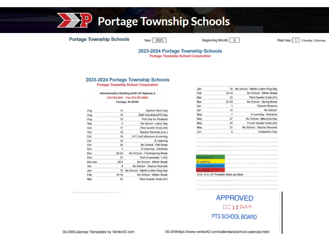 District School Academic Calendar Key for Paul Saylor Elementary School