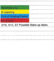 District School Academic Calendar Legend for Paul Saylor Elementary School