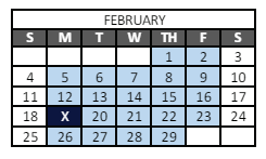 District School Academic Calendar for Mountain View Junior High for February 2024