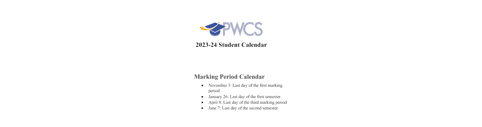 District School Academic Calendar Key for Rosa Parks Elementary