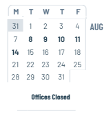 District School Academic Calendar for Pine Forest Elementary School for August 2023