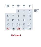 District School Academic Calendar for Pine Forest Elementary School for May 2024