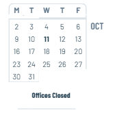 District School Academic Calendar for Pine Forest Elementary School for October 2023