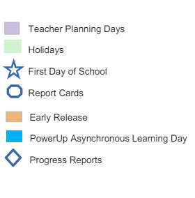 District School Academic Calendar Legend for Freedom Park Elementary