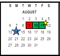 District School Academic Calendar for Magnolia Elementary for August 2023