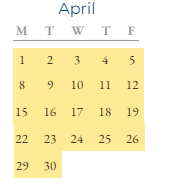 District School Academic Calendar for Joe Mathias Elementary School for April 2024