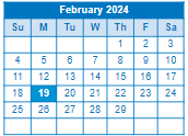 District School Academic Calendar for Ramsey Junior High for February 2024