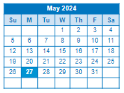 District School Academic Calendar for Ramsey Junior High for May 2024