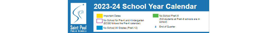 District School Academic Calendar for Rondo Learning Center