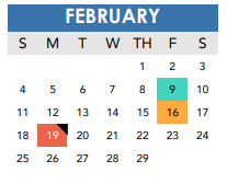 District School Academic Calendar for Arnold Elementary School for February 2024