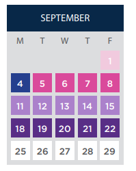 District School Academic Calendar for Monroe Elementary for September 2023