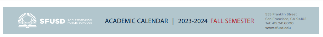 District School Academic Calendar for Webster Elementary