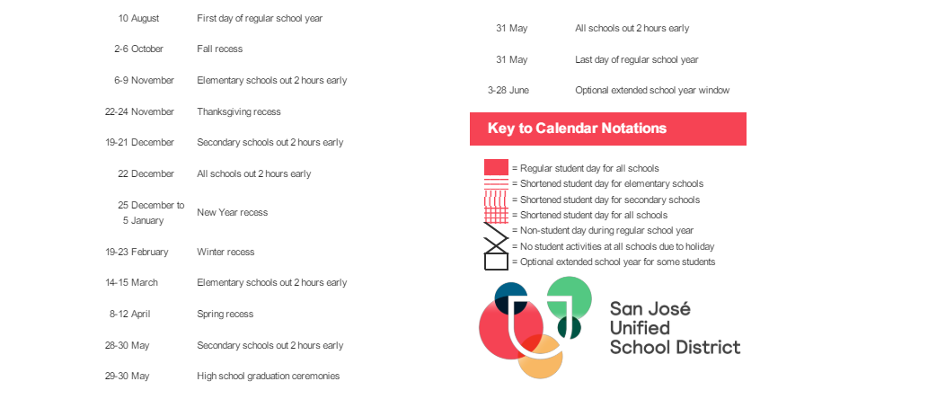 District School Academic Calendar Key for Bachrodt (walter L.) Elementar