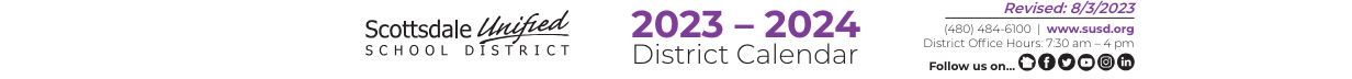 District School Academic Calendar for Copper Ridge Math And Science Academy