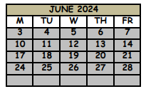 District School Academic Calendar for Sterling Park Elementary School for June 2024