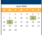 District School Academic Calendar for Merriam Elem for April 2024