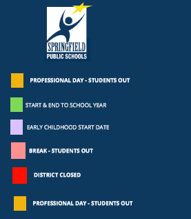 District School Academic Calendar Legend for Sherwood ELEM.