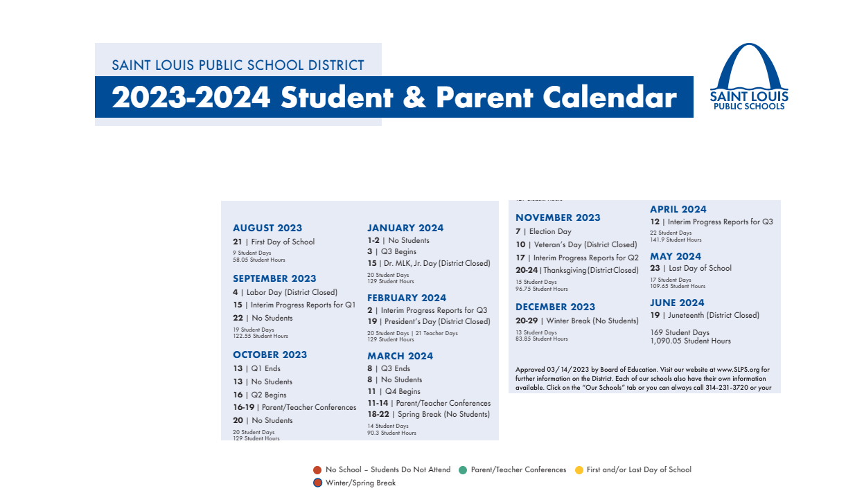District School Academic Calendar Key for Scruggs ELEM.
