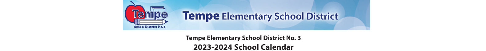 District School Academic Calendar for Intervention Learning Program