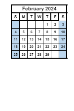 District School Academic Calendar for Akron Elementary School for February 2024