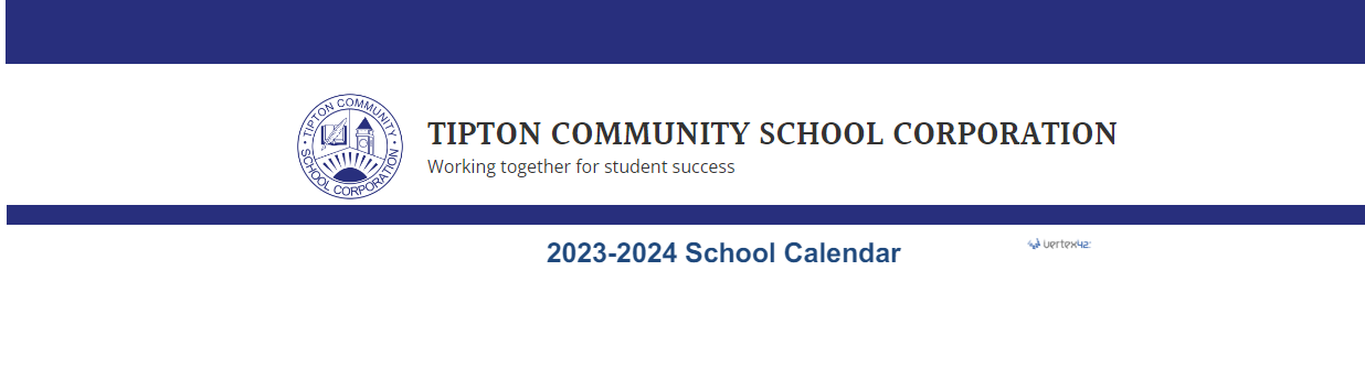 District School Academic Calendar for Tipton Elementary School