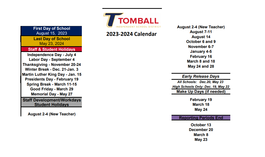 District School Academic Calendar Key for Lakewood Elementary