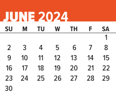 District School Academic Calendar for Mclain High School For SCIENCE/TECH. for June 2024